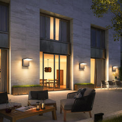 Zunanja LED stenska svetilka s toplim belim sijem