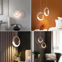 LED viseča svetilka 195 cm, 3 barve svetlobe