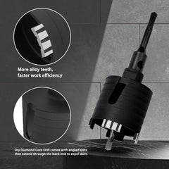 HSAWBIT suhi diamantni sveder Φ150 mm s SDS Plus nastavkom