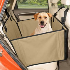 WUGLO extra stabilen bež avtosedež za pse do 26 kg - velikost L