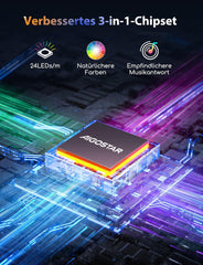 Pametni 10 m RGB LED trak z IR daljincem, 24W