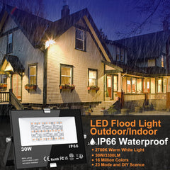 30W pametni RGBW reflektor z aplikacijskim upravljanjem