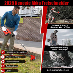 XBZZGMG akumulatorski obrezovalnik trave