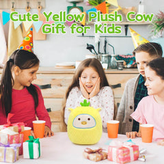 Rumena Plišasta Igrača "Fruit Cow" za Otroke