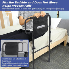 JAOGAUS nastavljiva posteljna opora z LED lučko za starejše osebe