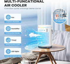 Prenosna hladilna naprava 4 v 1 z daljinskim upravljalnikom