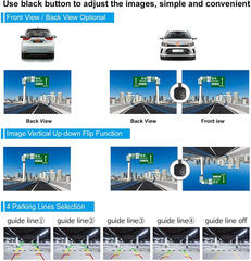 PARKVISION PRO vzvratna kamera s širokokotnim pogledom 170°