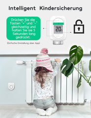 Pametni termostat za radiatorje s podporo aplikacijo - 3 kosi