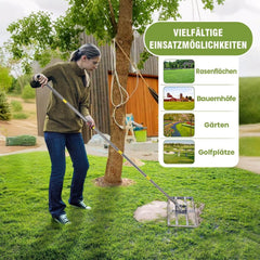 PLUTOHIKER izravnalnik trate z nastavljivim ročajem