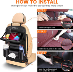 Organizator za Avtomobilski Sedež s Preklopno Mizo