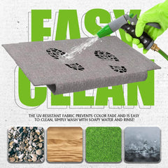 GARDTECH Zložljiva aluminijasta stopnica s preprogo