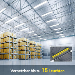 IP65 Stropna Svetilka Pisarne, Skladišča, Garaže - 36 W, 4000 LM, 6000 K