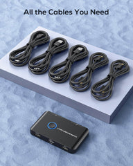 2-Port HDMI USB KVM Switch Box