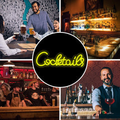 Cocktails Neon Napis
