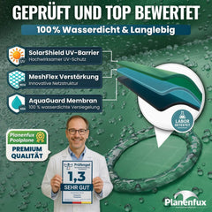 PLANENFUX okrogla bazenska prevleka za bazene premera 320–366 cm