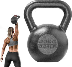 PROIRON lita kettlebell utež s širokim ročajem – 20 kg
