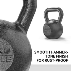 PROIRON lita kettlebell utež s širokim ročajem – 20 kg