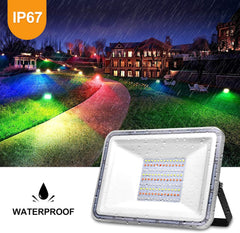 100W RGB LED reflektor z daljinskim upravljalnikom