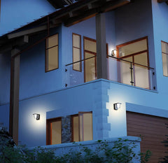 13.5 W LED Zunanja Stenska Luč s Senzorjem Gibanja