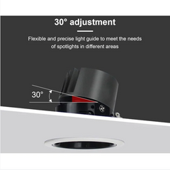 85mm 7W LED vgradni reflektor 4000K, IP44
