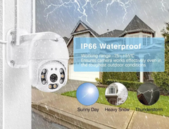 WiFi Smart Zunanja Nadzorna Kamera z Barvnim Nočnim Vidom + 32GB Spominska Kartica