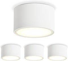 LED stropne svetilke 3000 K v beli barvi 4 kosi