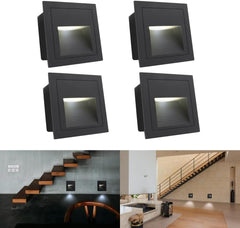 AROTELICHT LED vgradna stenska svetilka - set 4 kosov