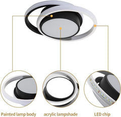 LED stropna svetilka, okrogla, 32 W, hladno bela