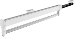 Raztegljiva bela oblačilna palica 397 mm