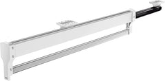 Raztegljiva bela oblačilna palica 447 mm