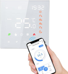 Pametni Wi-Fi termostat za električno ogrevanje z LCD zaslonom