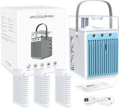 Prenosna mini hladilna naprava 4 v 1 za osvežitev