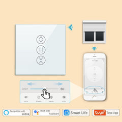 Pametno stikalo WiFi za rolete, komplet 4 kosov