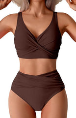 SANGDUT dvodelne push-up kopalke z viskom pasom - XXL