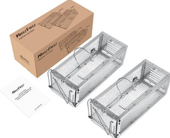 RAZTFATZ komplet 2 kovinskih pasti za miši in podgane