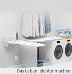 YBAYMY stenska zložljiva likalna deska z ognjeodporno prevleko