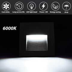 AROTELICHT LED vgradna stenska svetilka - set 4 kosov