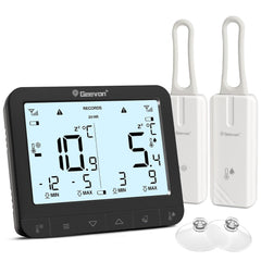 GEEVON brezžični termometer za hladilnik z 2 senzorjema