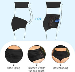 PONCEAU push-up dvodelne kopalke za močnejše postave - XL