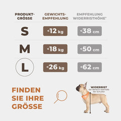 WUGLO extra stabilen avtosedež za pse do 26 kg  - velikost L