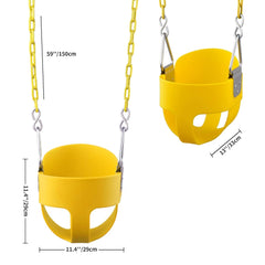 KINSPORY Otroška zunanja in notranja gugalnica