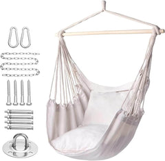 AGILITY bombažna viseča mreža za notranjo in zunanjo uporabo