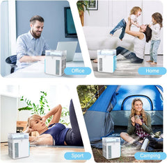 Prenosna mini hladilna naprava 4 v 1 za osvežitev