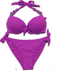 EONAR dvodelne večbarvne push-up kopalke