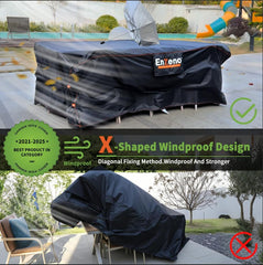 ENZENO Vodoodporna zaščitna prevleka za vrtno pohištvo - 250 × 210 × 90 cm