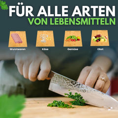 PINISI HOME 2-delni komplet bambusovih pokrovov za kuhalno ploščo