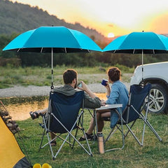 PANTHEM 360° vrtljiva zložljiva senčnika za ležalnik - komplet 2 kosa