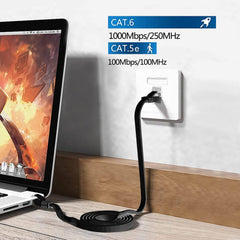 SOIBKE ploščati omrežni Ethernet kabel - 50 m