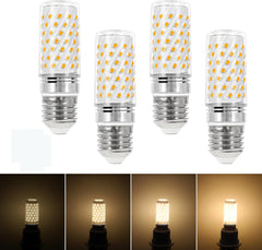 Zatemnilna LED žarnica E27 koruzne oblike, toplo bela svetloba -  4 kosi