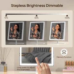 ANTENLICHT kozmetično ogledalo z LED osvetlitvijo